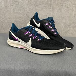 Nike Air Zoom Pegasus 36 Sneakers Women's US 9 Black Running Shoes AQ2210-012